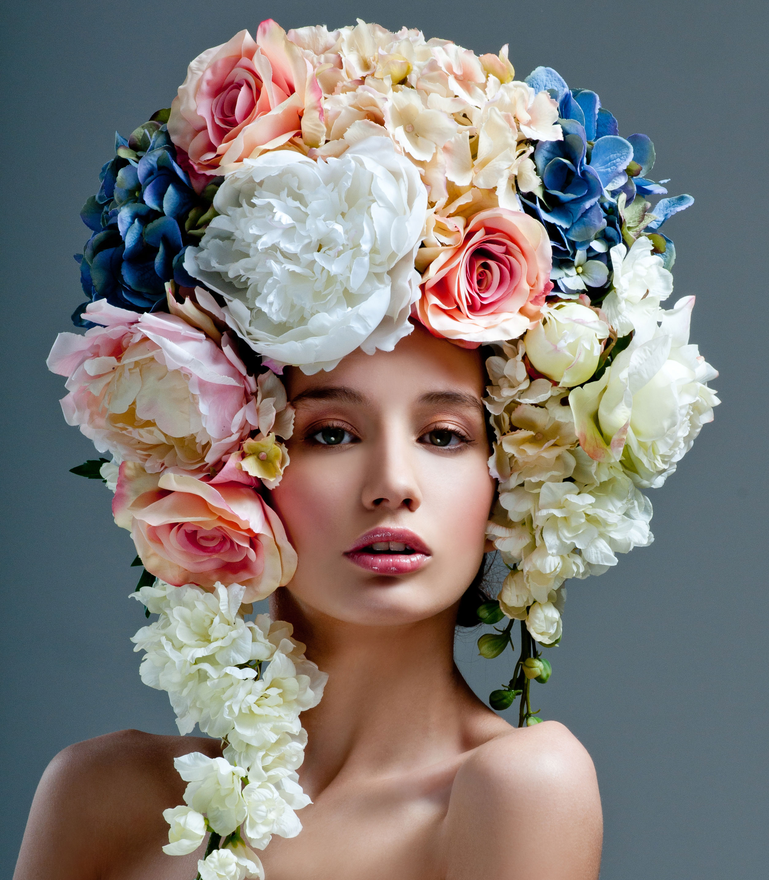 Floral Headpiece Nelly D janian Floral Headpiece Nelly D janian